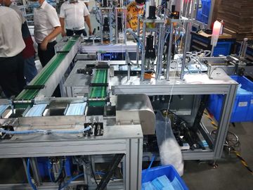Medyczna automatyczna składana maszyna do produkcji masek nietkanych dostawca