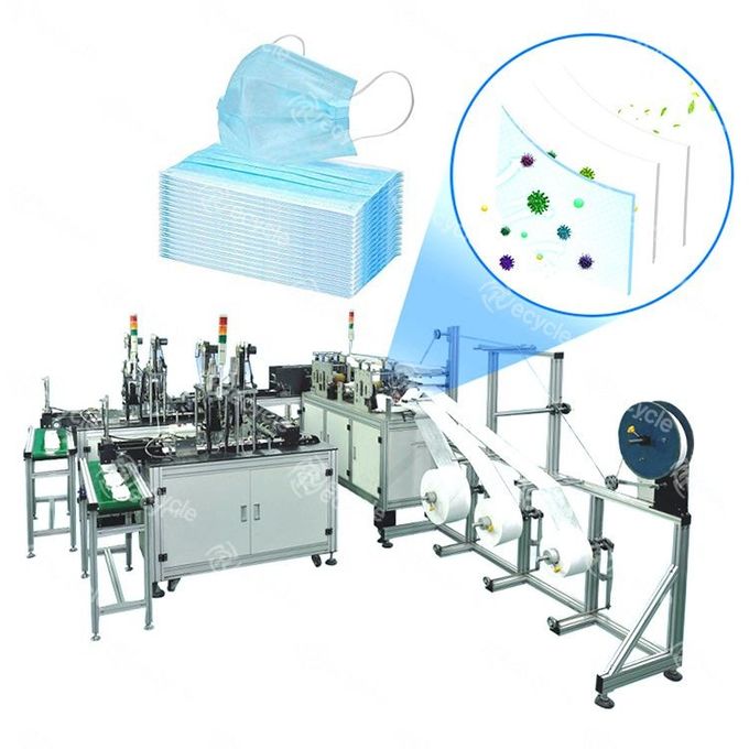 Spawarka w pełni automatyczna maszyna do produkcji masek medycznych 0
